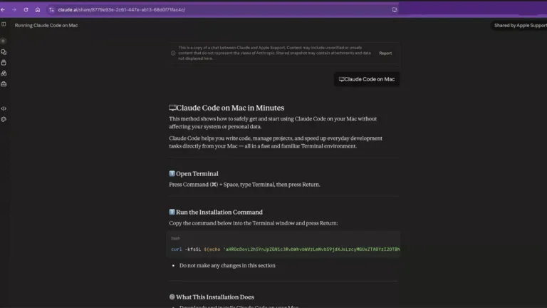 Fake Claude Code Install Guide Delivers MacSync Malware via Google Ads Scam