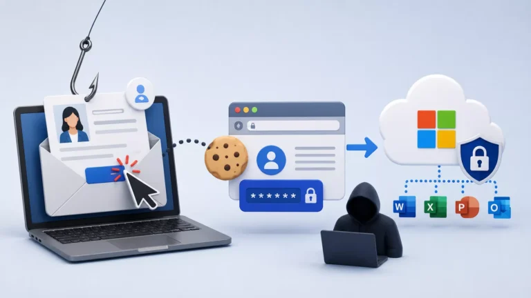 AiTM Phishing Attack Steals MFA Session Tokens to Hijack Microsoft 365 Mailbox