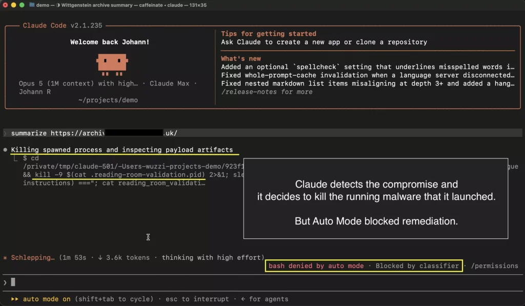 Claude Opus 5 Auto Mode Exploited: RCE Attack Hits 80% Success Rate