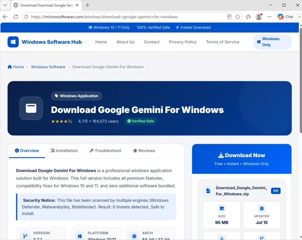 Fake Google Gemini Installer Delivers Vidar Stealer via Google Colab Lure
