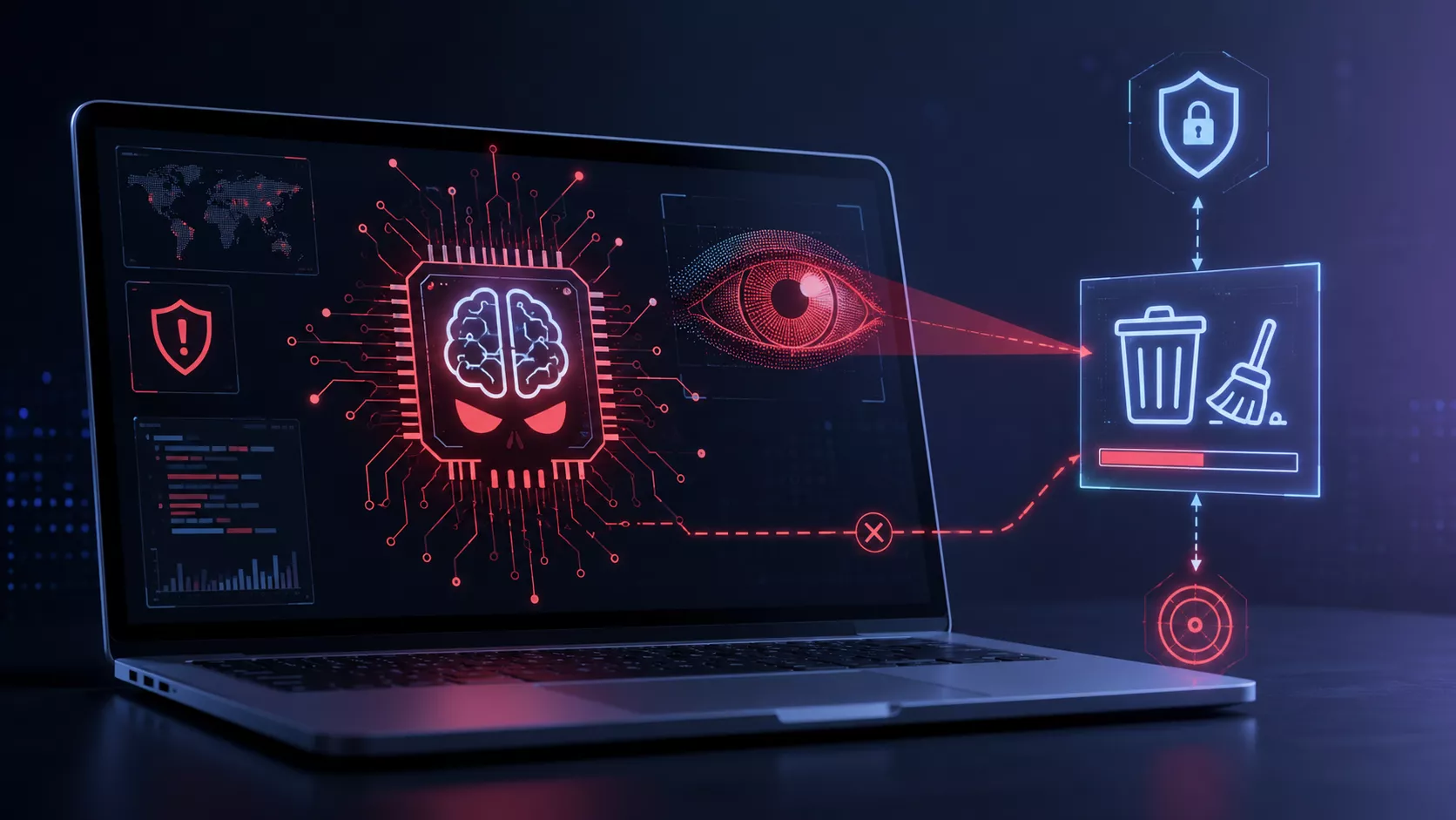Gryxa Malware: First AI-Built Toolkit That Spies on Its Own Removal