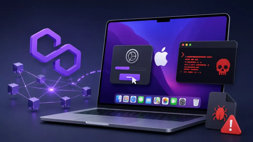 macOS ClickFix Malware Hides C2 on Polygon Blockchain, Drops AMOS Stealer