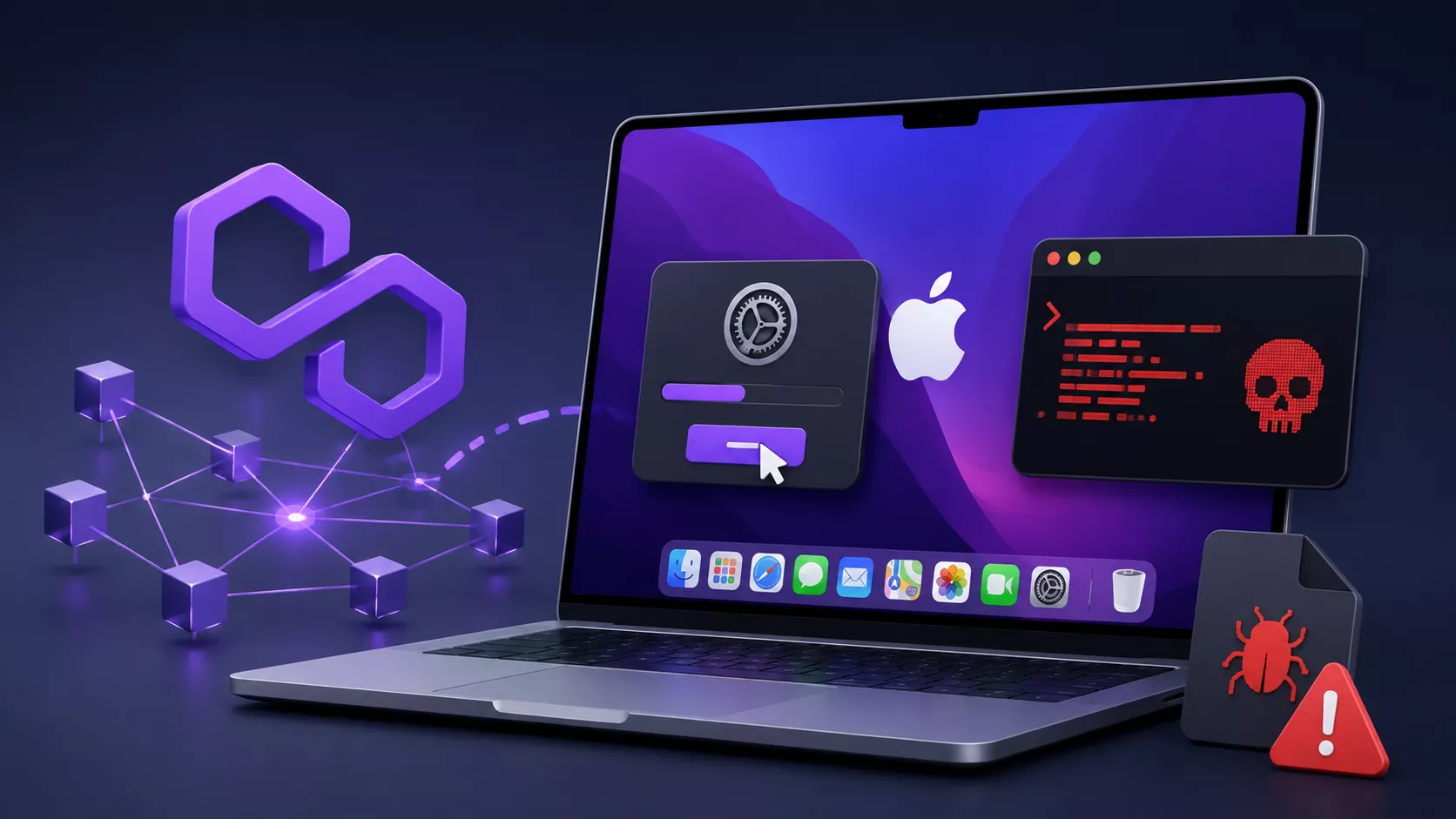 macOS ClickFix Malware Hides C2 on Polygon Blockchain, Drops AMOS Stealer