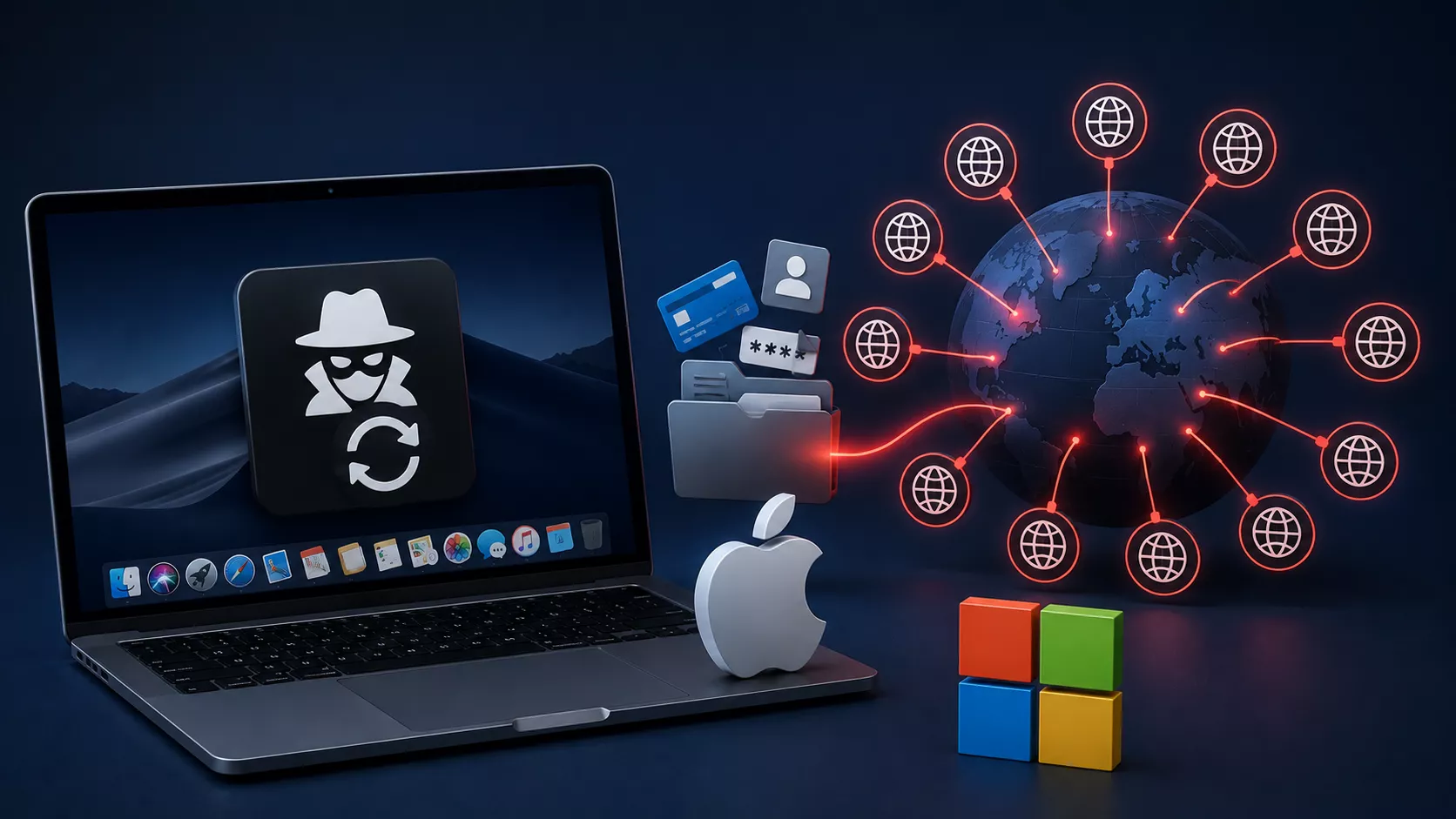 MacSync Stealer Exposed: Microsoft Tracks 30+ Rotating Domains via macOS Behavior