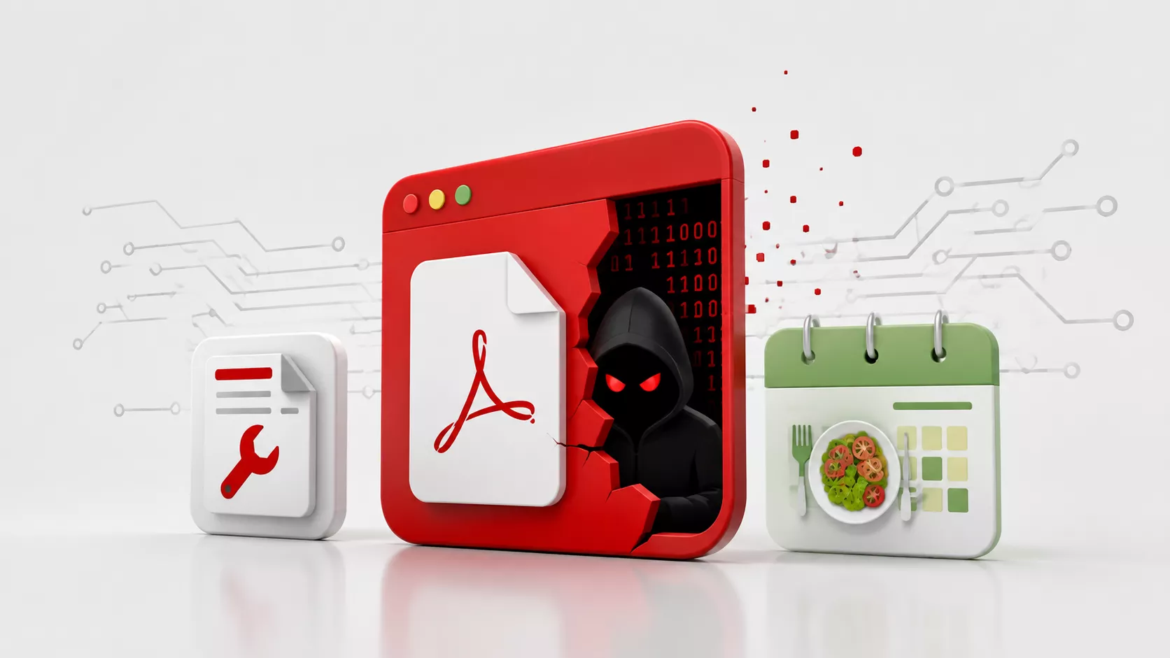 Projextor Malware Hides in Fake PDF Tools, Meal Planners via Electron Apps