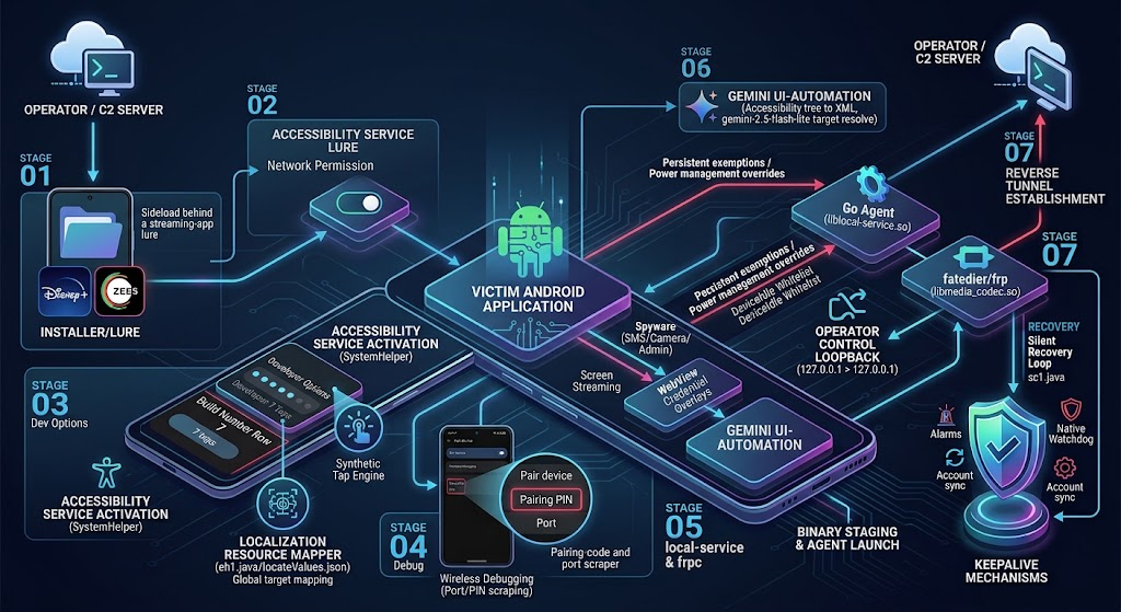 RatHat Android Malware Uses AI to Steal Bank Logins via Touch Tracking