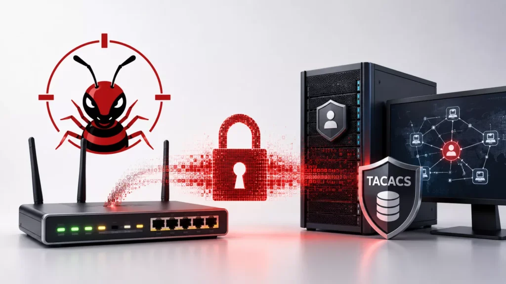 Fire Ant Hackers Hijack Routers, TACACS Servers to Breach Trusted Networks