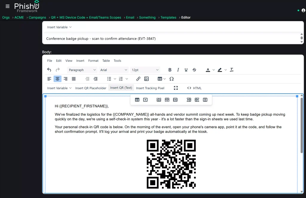 Imageless QR Phishing: Text-Rendered Codes Bypass Email Security Scanners