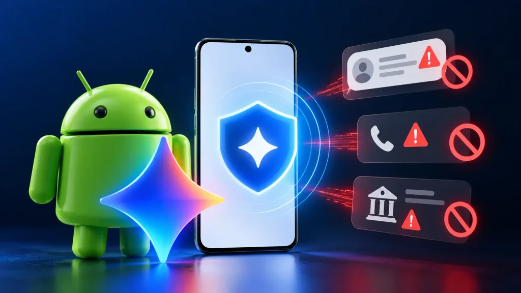 Android Adds Gemini-Powered Scam Shields for Messages, Calls and Bank Spoofing